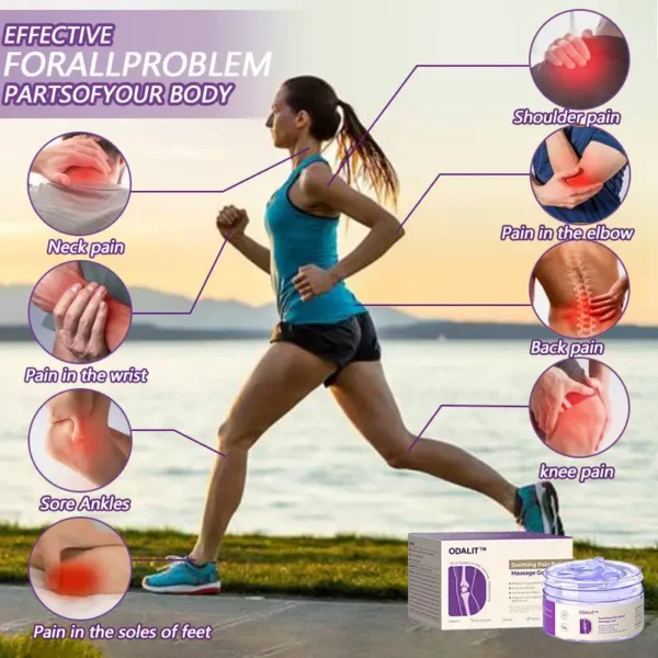 ✅Official Store: ODALIT™ Turmeric & Emu Oil Arthritis Soothing Pain Relief Massage Gel 👨‍⚕️Australian Osteopathic Association （AOA）Approved