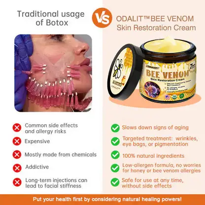 FDA Approved: ODALIT® Bee Venom Skin Restoration Cream — 🔥Limited Time 70% OFF🔥