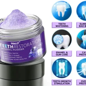 🎁Flash Sale - Don’t Miss Out - ODALIT™ TeethRestoration Mineral Powder🦷(ADA recommended)👩⚕️(Treats periodontitis and mouth ulcers, prevents tooth loss, and repairs gum recession)
