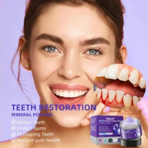 🎁Flash Sale - Don’t Miss Out - ODALIT™ TeethRestoration Mineral Powder🦷(ADA recommended)👩⚕️(Treats periodontitis and mouth ulcers, prevents tooth loss, and repairs gum recession)